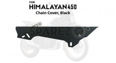 Fit For Royal Enfield New Himalayan 450 Chain Cover Black    - SPAREZO